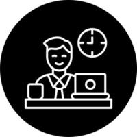 Working Man Vector Icon