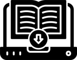 icono de vector de ebook