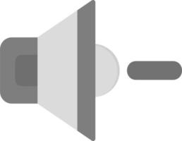 Volume Down Vector Icon