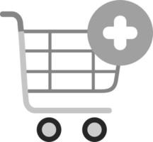 Shopping cart add Vector Icon