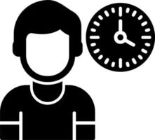 User time Vector Icon