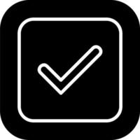 icono de vector de lista de verificación