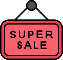 Super Sale Vector Icon