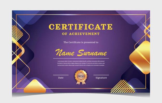 Certificate Background Purple Vector Art, Icons, and Graphics for Free