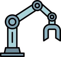 Robot Arm Vector Icon