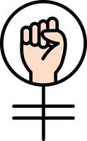 Feminism Vector Icon