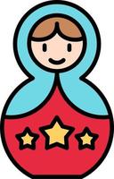 Matryoshka Doll Vector Icon