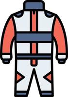 Race Suit Vector Icon