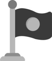 pozo bandera vector icono