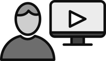 Blogger Vector Icon