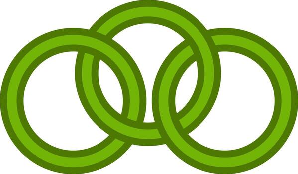 Magic ring Vector Icon