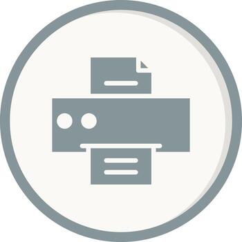 Printer Vector Icon