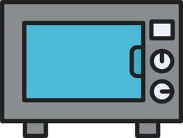 Microwave Vector Icon