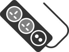 Power strip Vector Icon