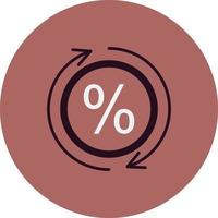 Percentage Vector Icon