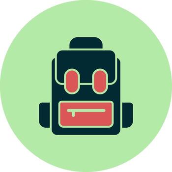 Bagpack Vector Icon
