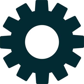 icono de vector de configuración