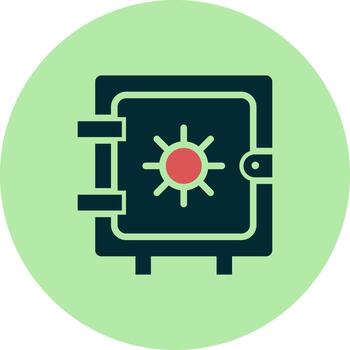 icono de vector de casillero