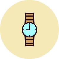 reloj, vector, icono vector