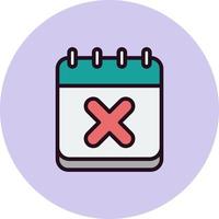 Cancel Event Vector Icon