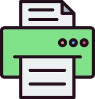 Printer Vector Icon