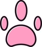 Paw Vector Icon