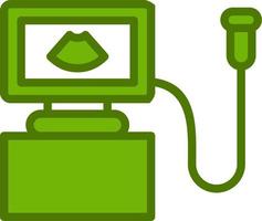 Ultrasound Machine Vector Icon