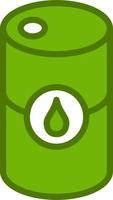 Oil Barrel Vector Icon