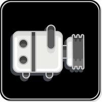 Icon Compresor. related to Car Service symbol. Glossy Style. repairing. engine. simple illustration vector