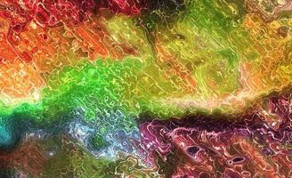 Abstract colorful design,modern background illustration,fractal surface,light effect texture,holographic texture,gradient background photo