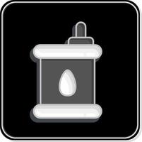 Icon Oil. related to Car Service symbol. Glossy Style. repairing. engine. simple illustration vector