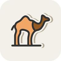 Camel Vector Icon Design