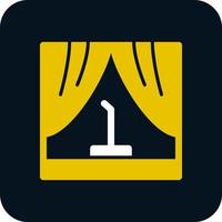 Stage Vector Icon Design