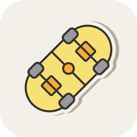 Skateboarding Vector Icon Design