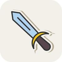 Sword Vector Icon Design