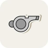 Whistle Vector Icon Design