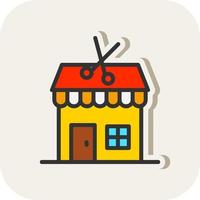 Barber Shop Vector Icon Design