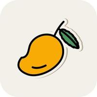 diseño de icono de vector de mango