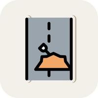 Roadworks Vector Icon Design