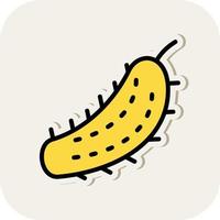 Pickle Vector Icon Design