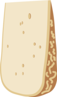 triangular pedazo de gouda queso png