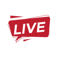 Live streaming logo. Online stream sign. png