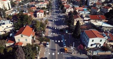 aérien vue de haifa dans Israël video