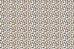 Leopard skin repeated seamless pattern texture vector