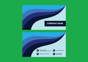 Modern Creative and Clean Business Card Template. Flat Design Vector Illustration. Stationery Design