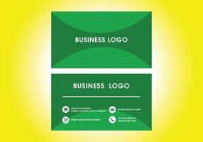Modern Creative and Clean Business Card Template. Flat Design Vector Illustration. Stationery Design