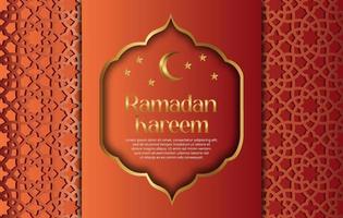 Premium Vector Islamic Style Ramadan Kareem and Eid Decorative Background