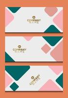 abstract banner background vector