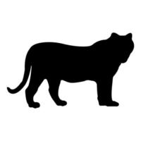 tiger icon illustration vector