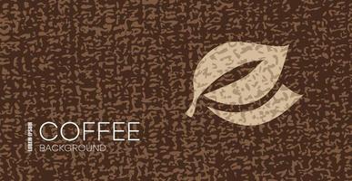 Coffee background with hand-draw doodle elements. vector